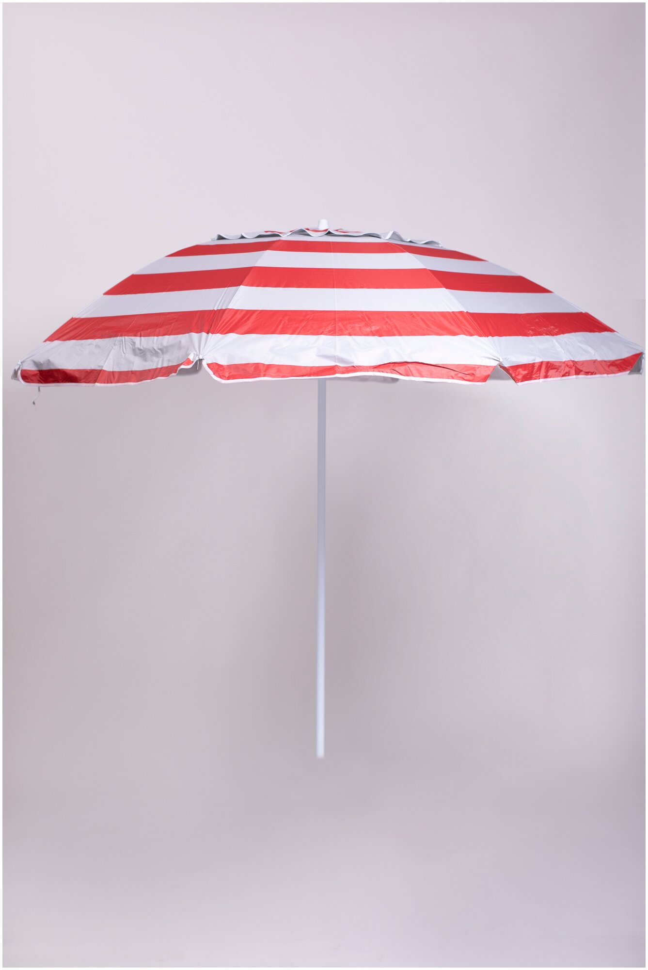 Зонт пляжный, солнцезащитный 2.2 м 8 спиц, . ткань-плащевка. с клапаном. - фотография № 1