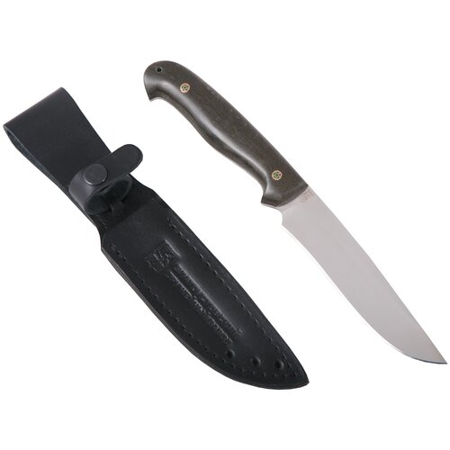 Нож Цельнометаллический Питон (сталь 95x18, микарта) нож цельнометаллический носорог нержавеющая дамасская сталь микарта зелено синяя