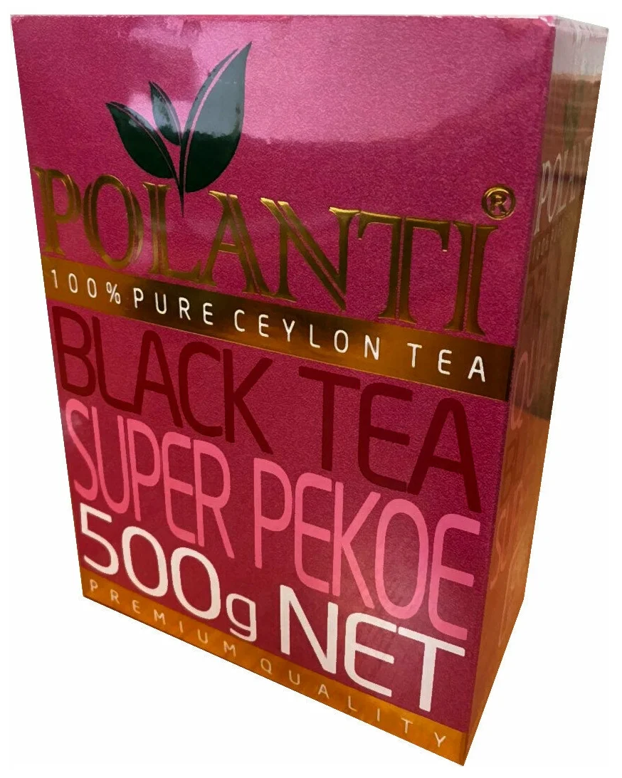 Чай черный листовой Поланти SUPER PEKOE 500 грамм - фотография № 2