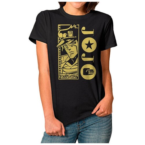 Футболка DreamShirts Jojo Bizarre Adventure - Приключения ДжоДжо Женская черная XL