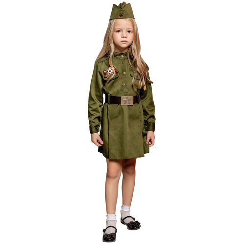 Костюм Солдатка в платье детский детский костюм солдатка 14447 110 см
