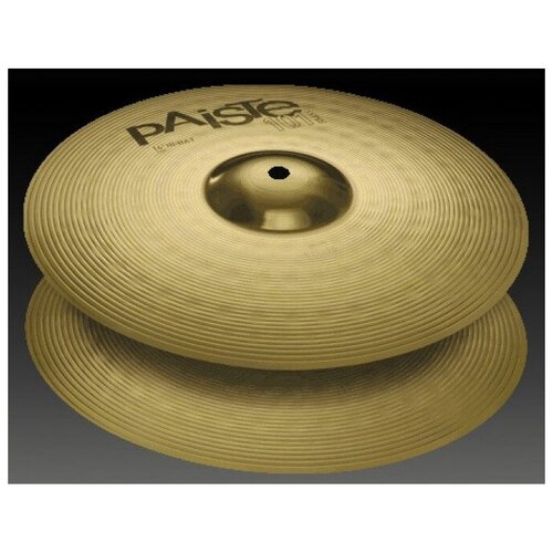 Тарелка для ударной установки Paiste 0000144113 101 Brass Hi-Hat paiste 201 bronze hi hat тарелка 14