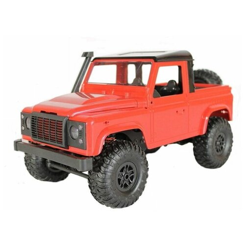 Радиоуправляемая машина MN MODEL английский пикап Defender (красный) 4WD 2.4G 1/12 RTR MN-91R