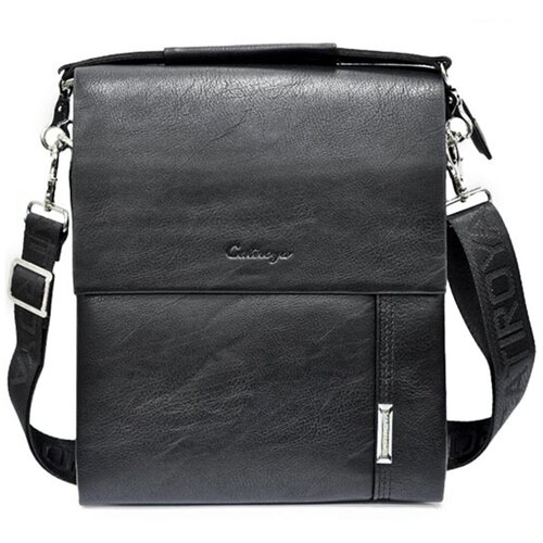 Мужская сумка планшет CATIROYA / черная сумка через плечо/ большая сумка через плечо / небольшая сумка через плечо / сумка планшет мужская черный  