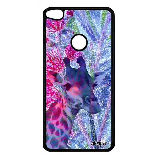 фото Защитный чехол для телефона // huawei p9 lite 2017 // "жираф" африка саванна, utaupia, фуксия