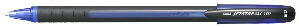 Ручка шариковая UNI "Jetstream SX-101-05" 0,5 мм, синий - фото №1