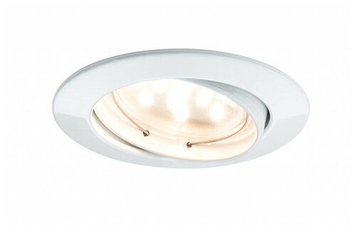 Paulmann 92764, LED, 6.8 Вт, теплый белый, цвет арматуры: белый, цвет плафона: белый