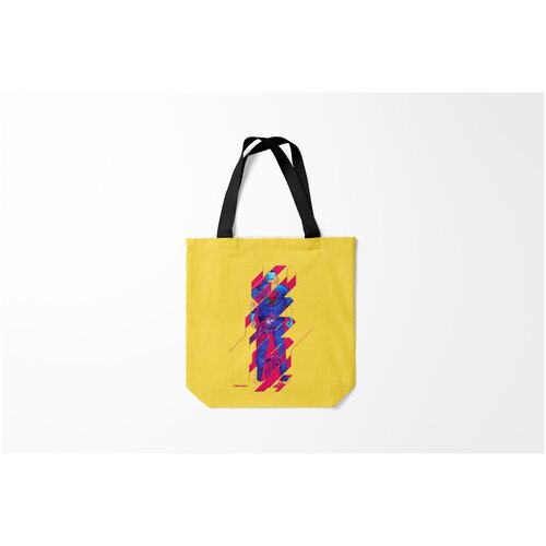 фото Сумка-шоппер / 40х40 см / геймерам / cyberpunk 2077 burnettie