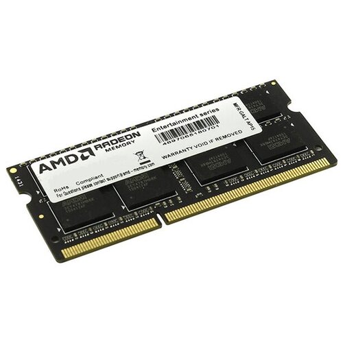 Оперативная память 8Gb DDR-III 1600Mhz AMD SO-DIMM (R538G1601S2SL-U)