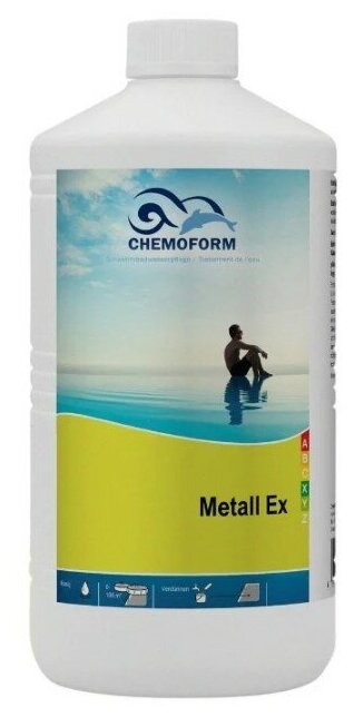 Metall Ex, CHEMOFORM, Средство для удаления солей металлов из воды, 1 л - фотография № 4