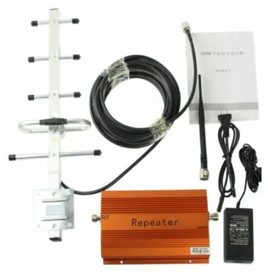 Усилитель сигнала GSM Repeater TD-980 (300 кв. м) - полный комплект