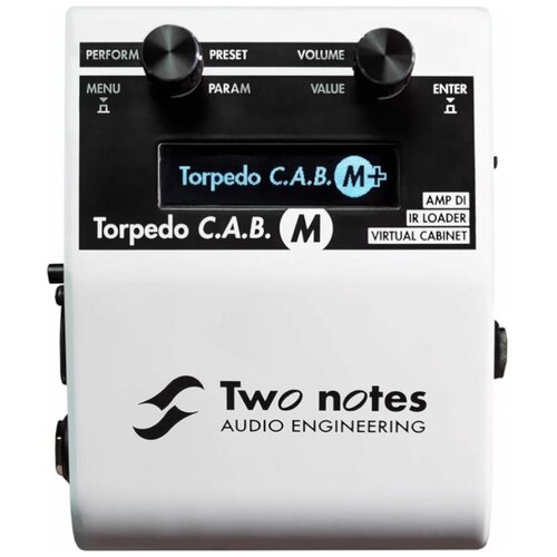 Моделирующая и специальная педаль эффектов Two Notes Torpedo C.A.B. M