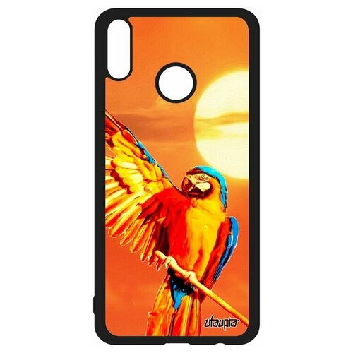 фото Чехол на honor 8x, "попугай" говорящий кеша utaupia