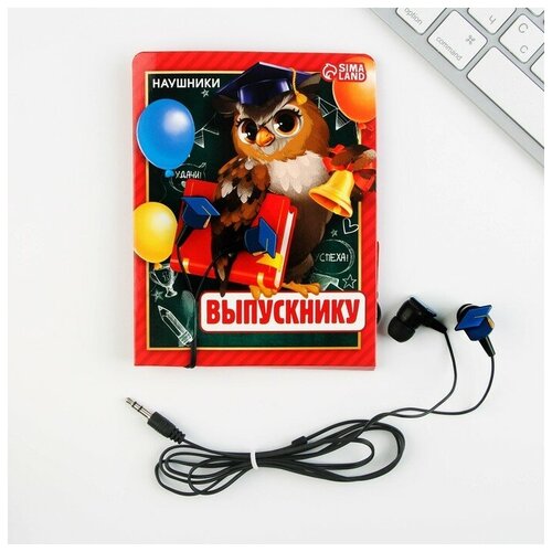 Наушники на открытке Выпускнику модель VBT 110 11 х 208 см 32600₽