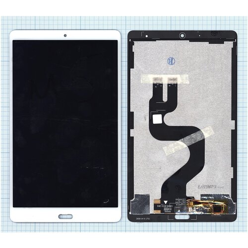 Модуль (матрица + тачскрин) для Huawei MediaPad M5 8.4 белый 1pcs usb charger charging port dock connector flex cable ribbon plug for ipad pro 11 a1980 a1934 2018 12 9 3rd gen a1876 a1895