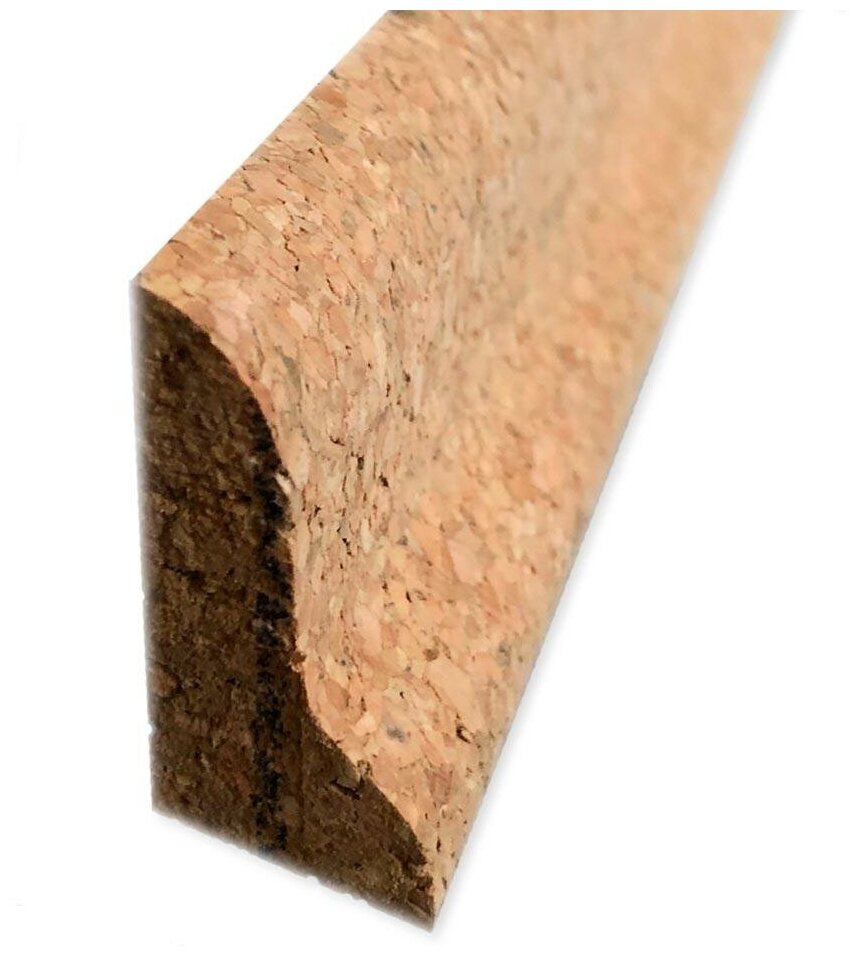 фото Плинтус EURO IBERCORK из пробкового дуба, 2 штуки, 915х40х20 мм