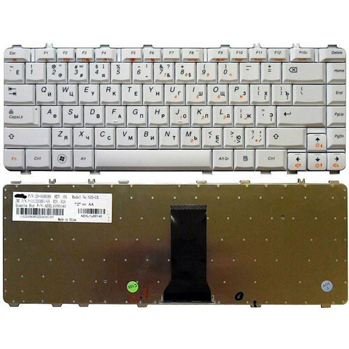 клавиатура для ноутбука lenovo n3s84 Клавиатура для Lenovo N3S84 белая