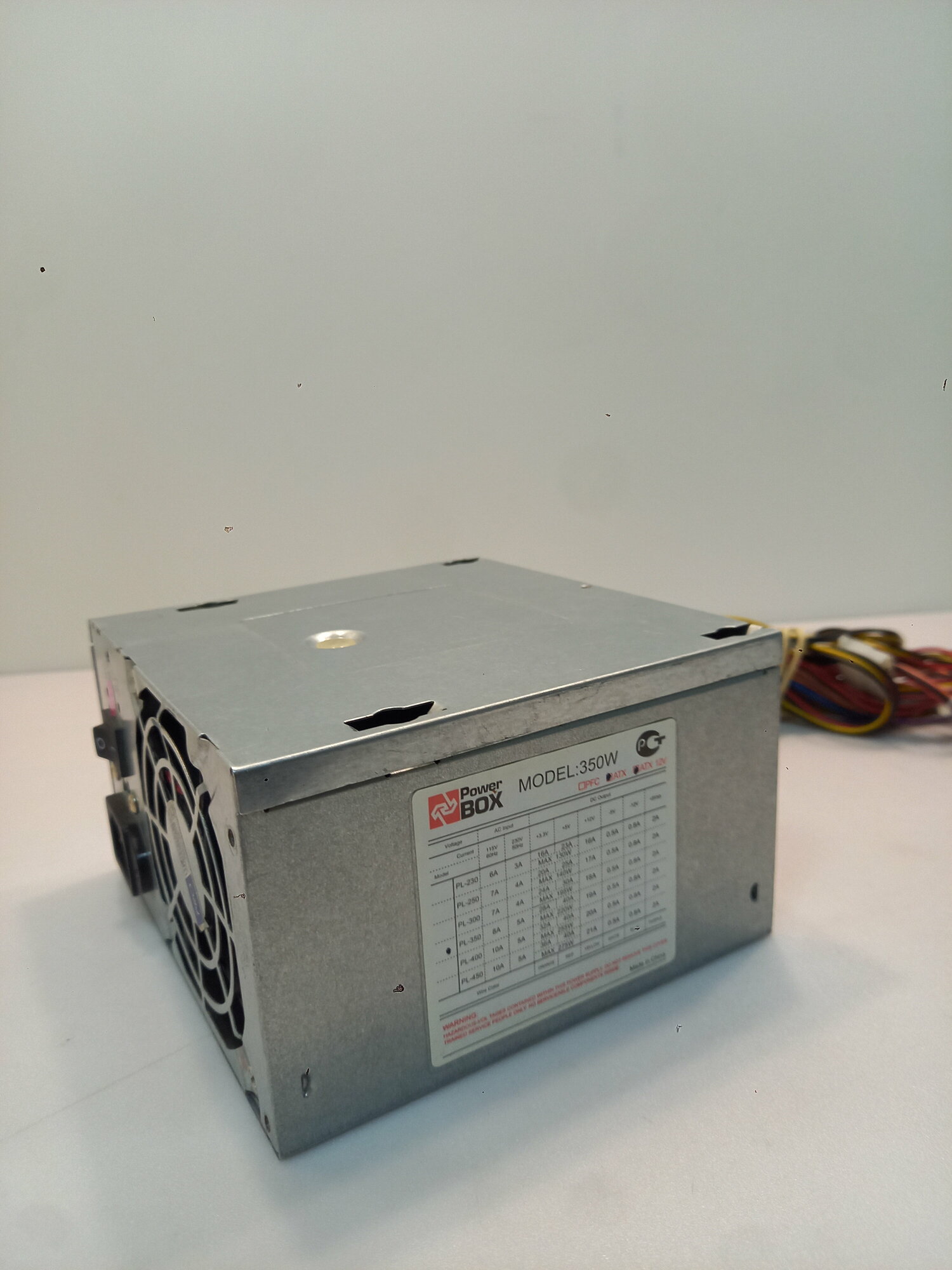 Блок питания ATX 350W POWER BOX ATX PB-350W