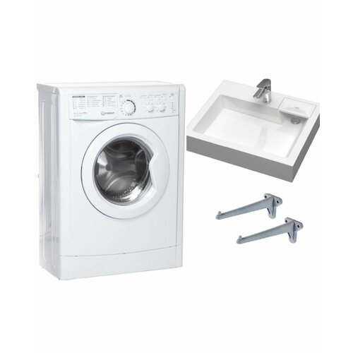 Стиральная машина Indesit EWUC 4105 и раковина Шарм 50 3385000₽