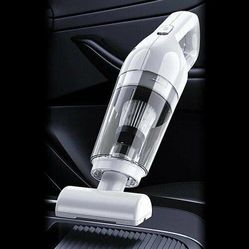 Пылесос для автомобиля беспроводной мощный ручной портативный аккумуляторный автомобильный пылесос для салона машины и дома белый 299000₽