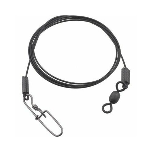 Поводки Контакт троллинг в оплётке AFW 1 х 7, 80см, 60кг (1шт)