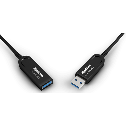 Кабель удлинительный USB A (M) - USB A (F), 15м, WyreStorm (CAB-UAOC-15-C)