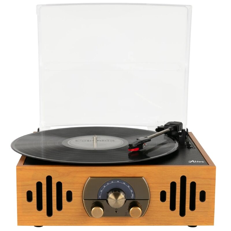 Проигрыватель Alive Audio Quattro LP Wood AAQTRWD