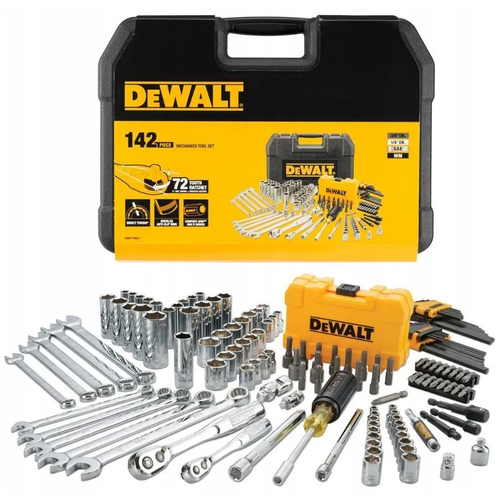 Набор ключей DeWALT DWMT73802-1, 142 шт. электромагнитный клапан 1 4 дюйма 3 8 дюйма 1 2 дюйма 3 4 дюйма 1 дюйма 1 4 дюйма 2 дюйма нормально замкнутые латунные клапаны для водяного масл