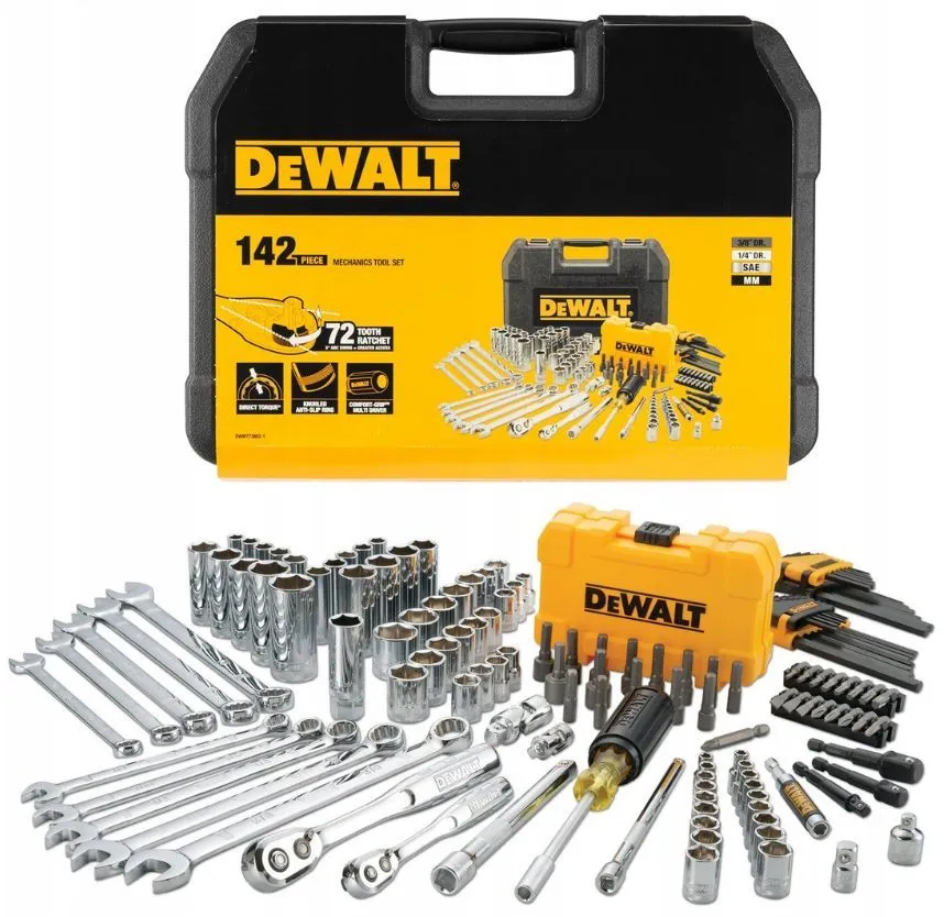 Набор ключей DeWALT DWMT73802-1, 142 шт.
