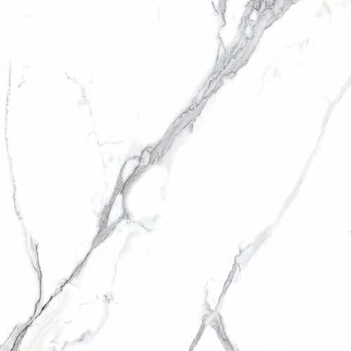 фото Calacatta splendid silver керамогранит белый 60х60 полированный ceradim