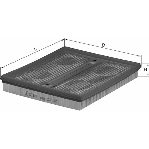 Фильтр воздушный Opel Kadett 1820 350₽