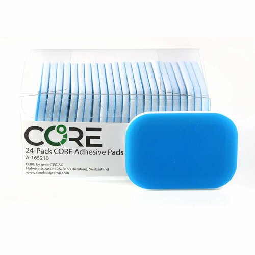 Наклейки медицинского класса для CORE adhesive pads 24 шт. набор дорожный пластыри медицинские in road экопласт 20 шт