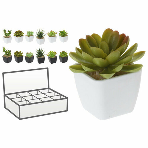 Растение искусственное в горшке суккулент 11см в асс-те 688₽