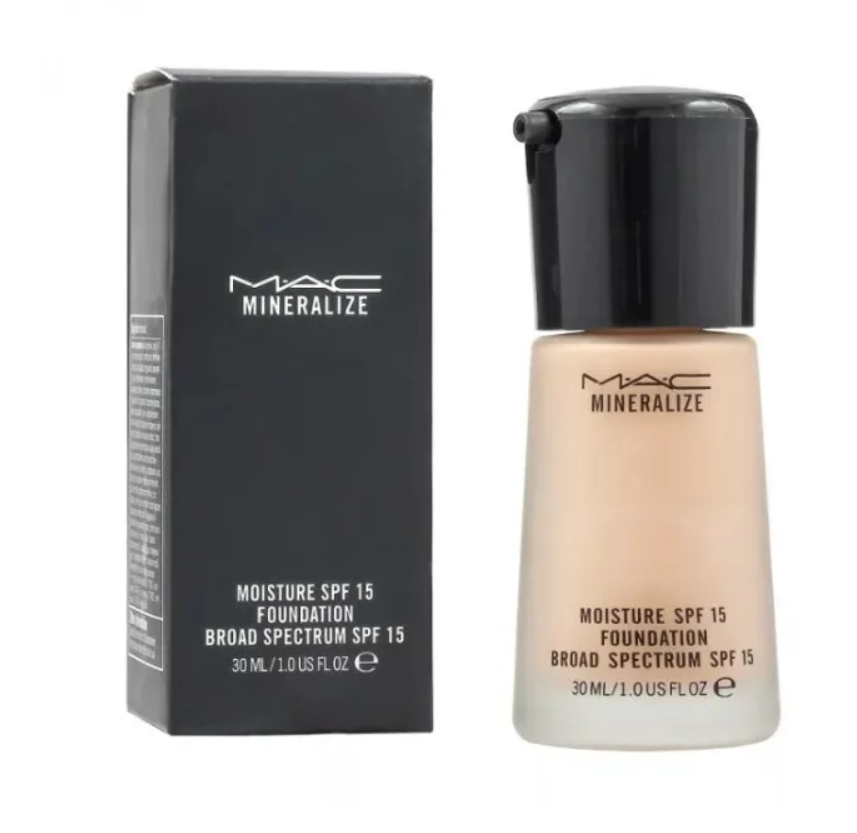 MAC MINERALIZE минеральная тональная основа оттенок NC 15 Custard (заварной крем, ванильный)