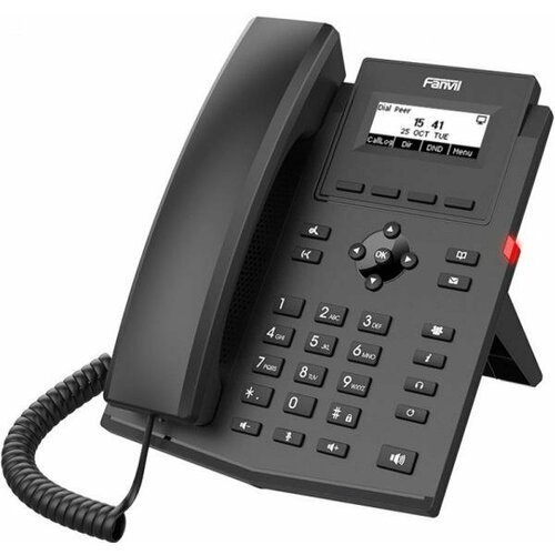 ip телефон fanvil x301p черный Телефон IP Fanvil X301P черный