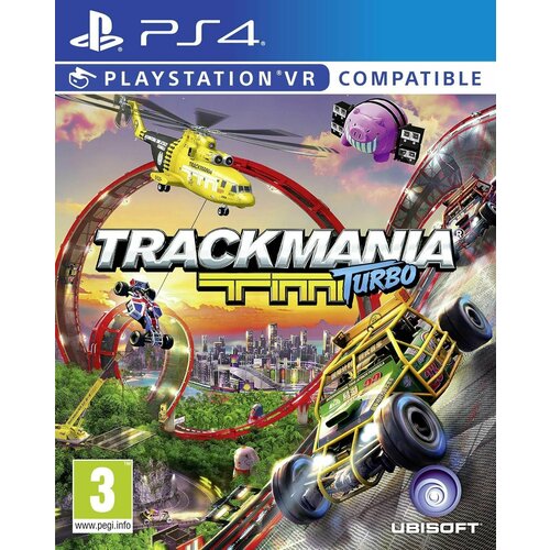 Игра Trackmania Turbo (поддержка PS VR) (PlayStation 4, PlayStation 5, Русская версия) игра на диске minecraft c поддержкой ps vr playstation 4 русская версия