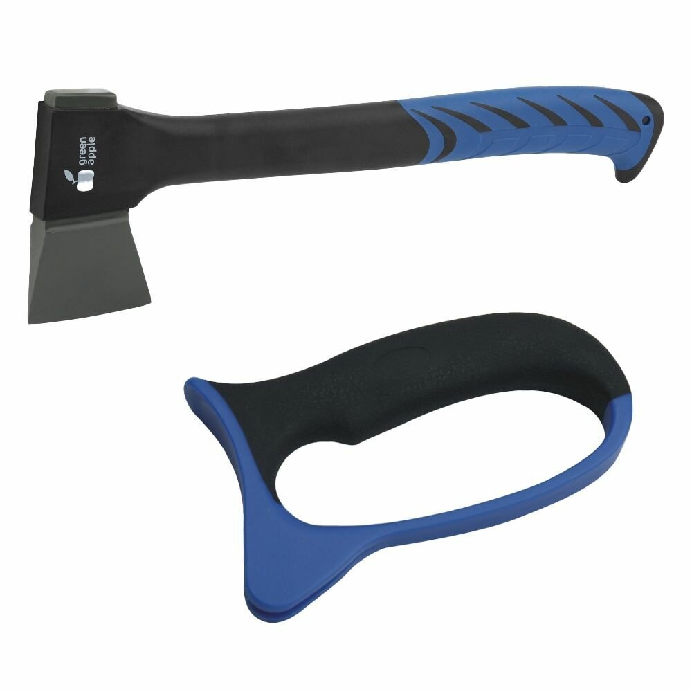 Комплект из походного топора и точилки Green apple