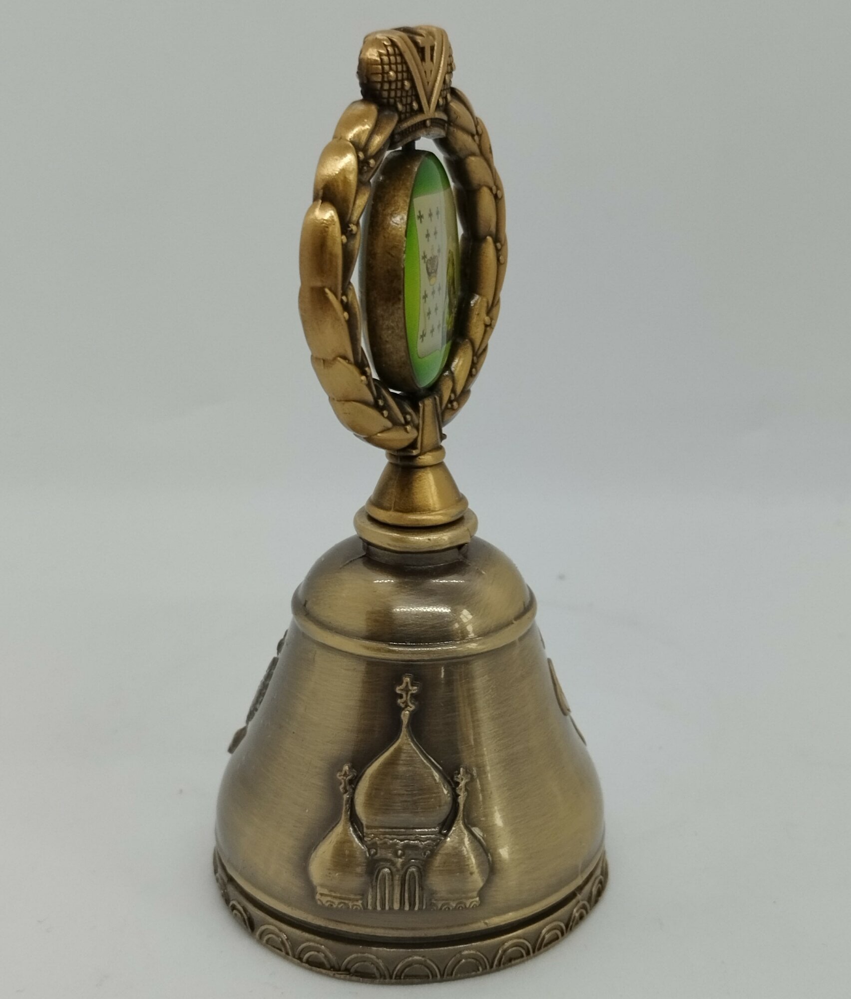 Колокольчик "валдай. Музей колоколов", бронза — фото 1