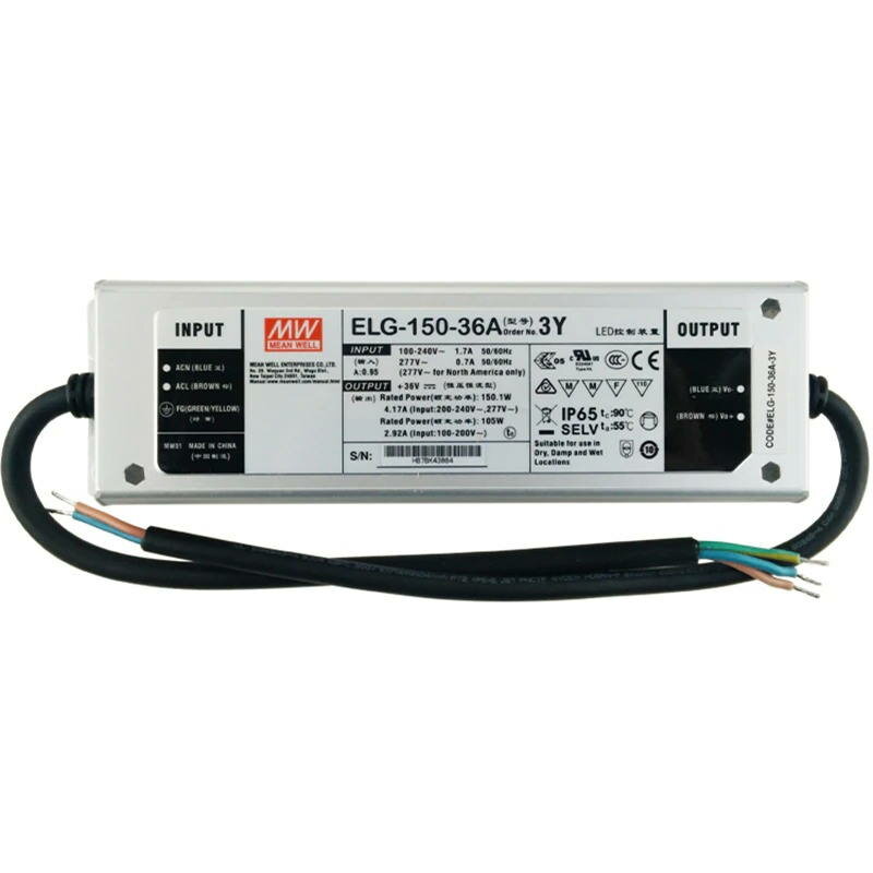 Mean Well ELG-150-36A-3Y AC-DC 150,1Вт