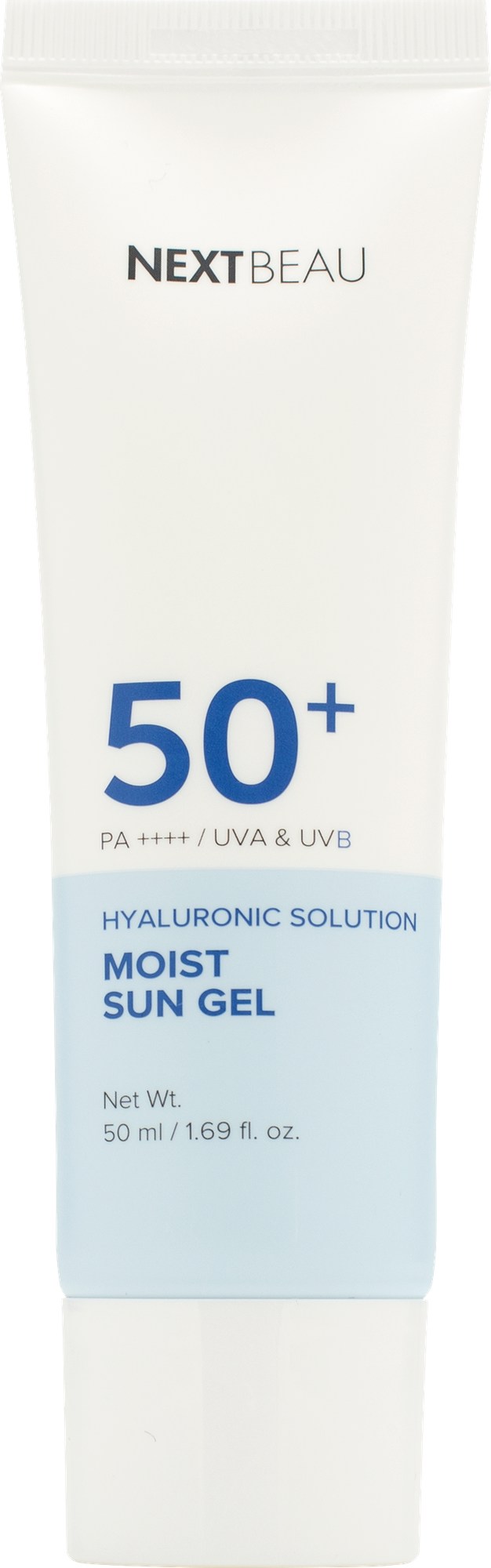 Увлажняющий солнцезащитный гель с гиалуроновой кислотой SPF 50+/PA++++, 50мл, NEXTBEAU