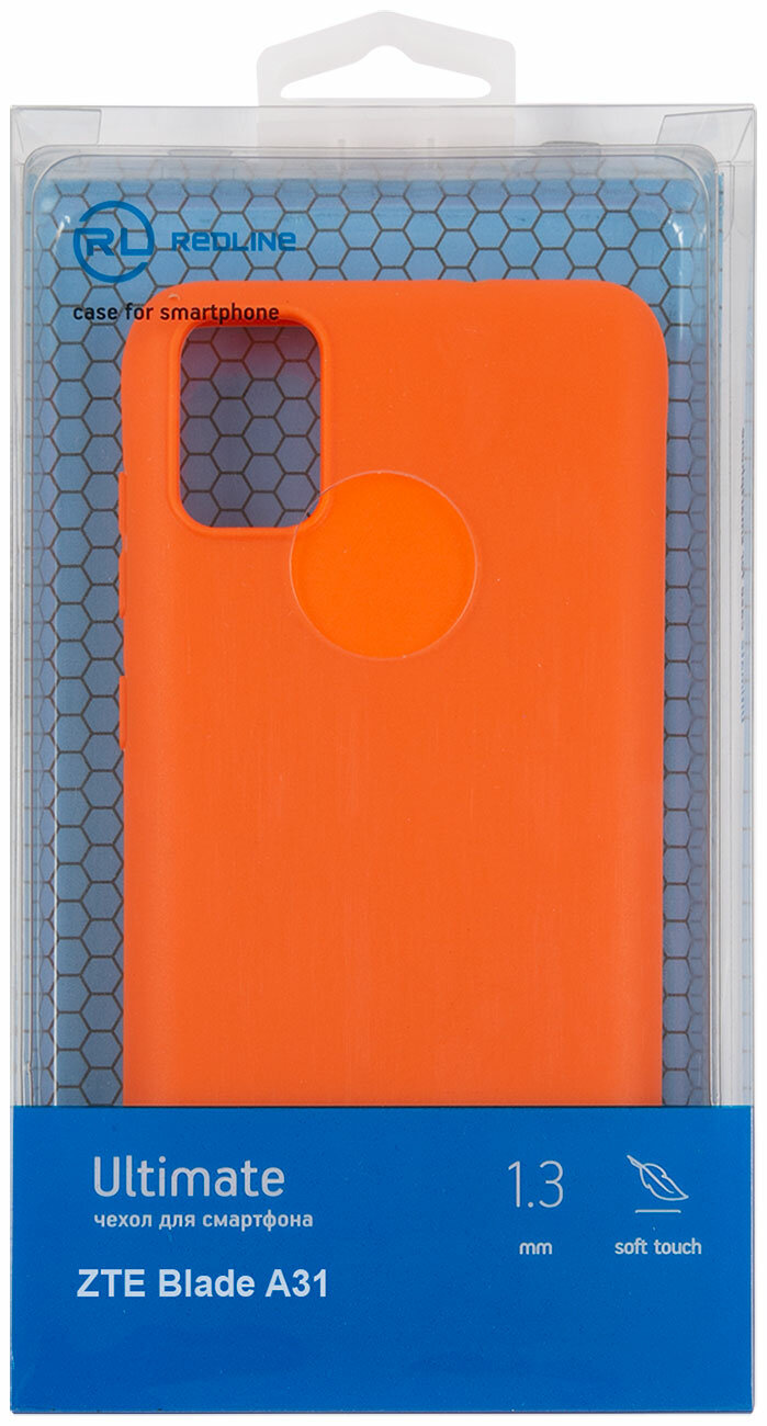 Чехол Red Line для ZTE Blade A31 Ultimate Black УТ000026606 - фото №17
