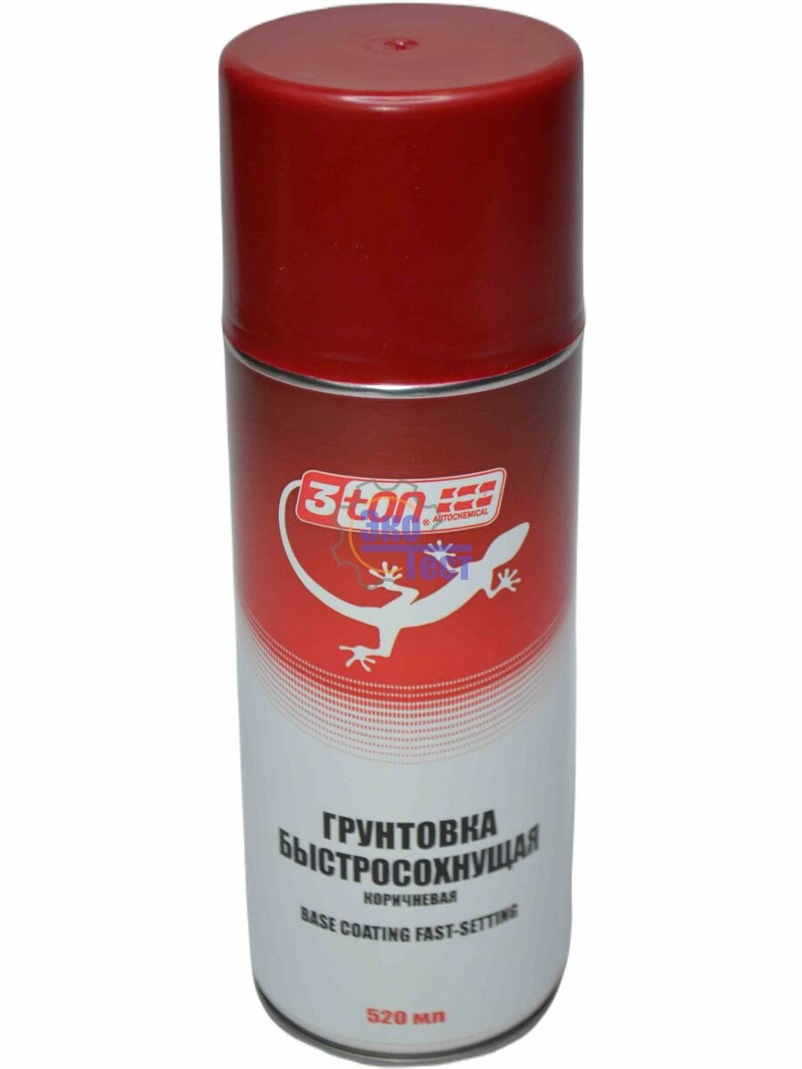 фото Грунт коричневый аэрозоль 520мл 3TON
