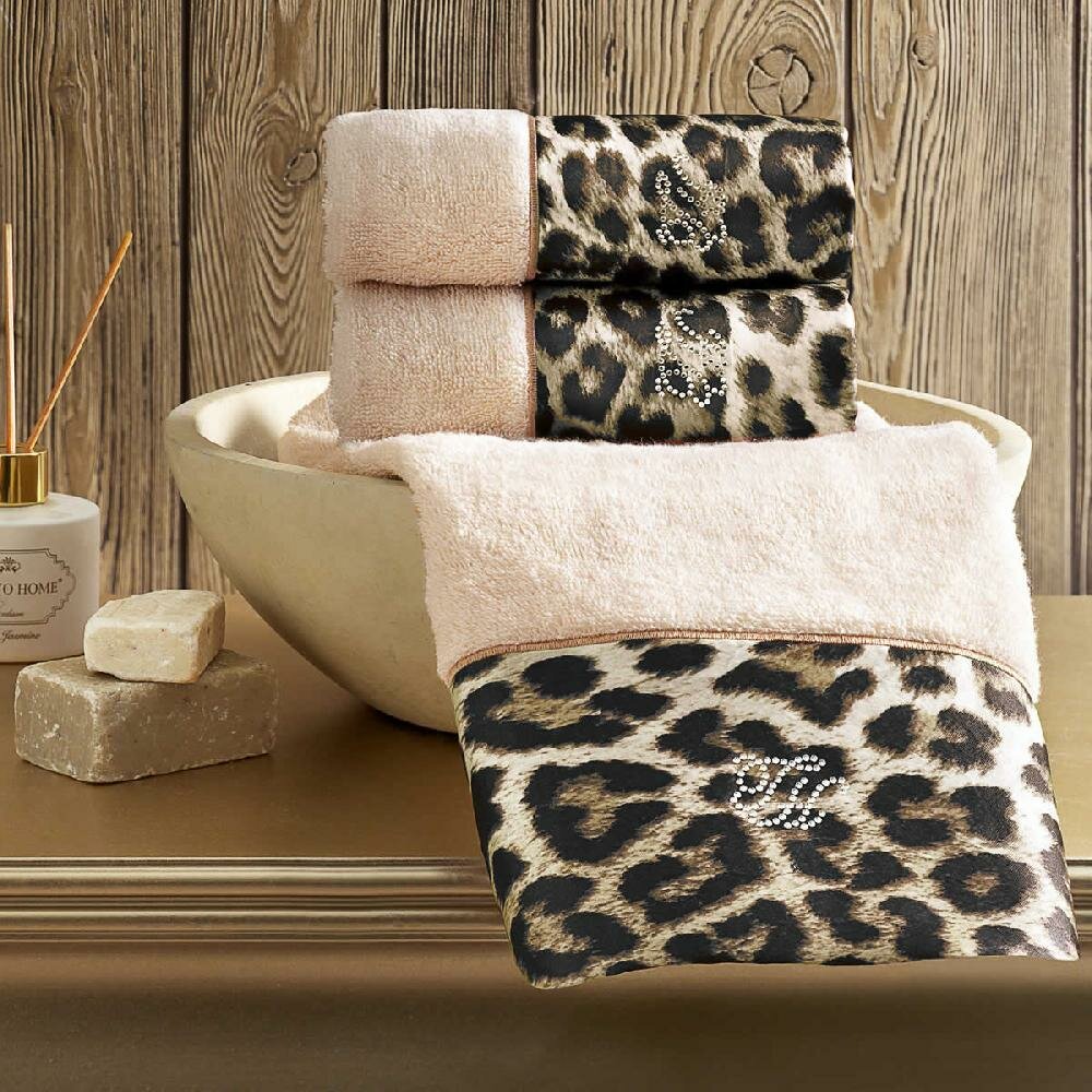 Tivolyo home Набор из 2 полотенец Leopard (30х50 см - 2 шт)