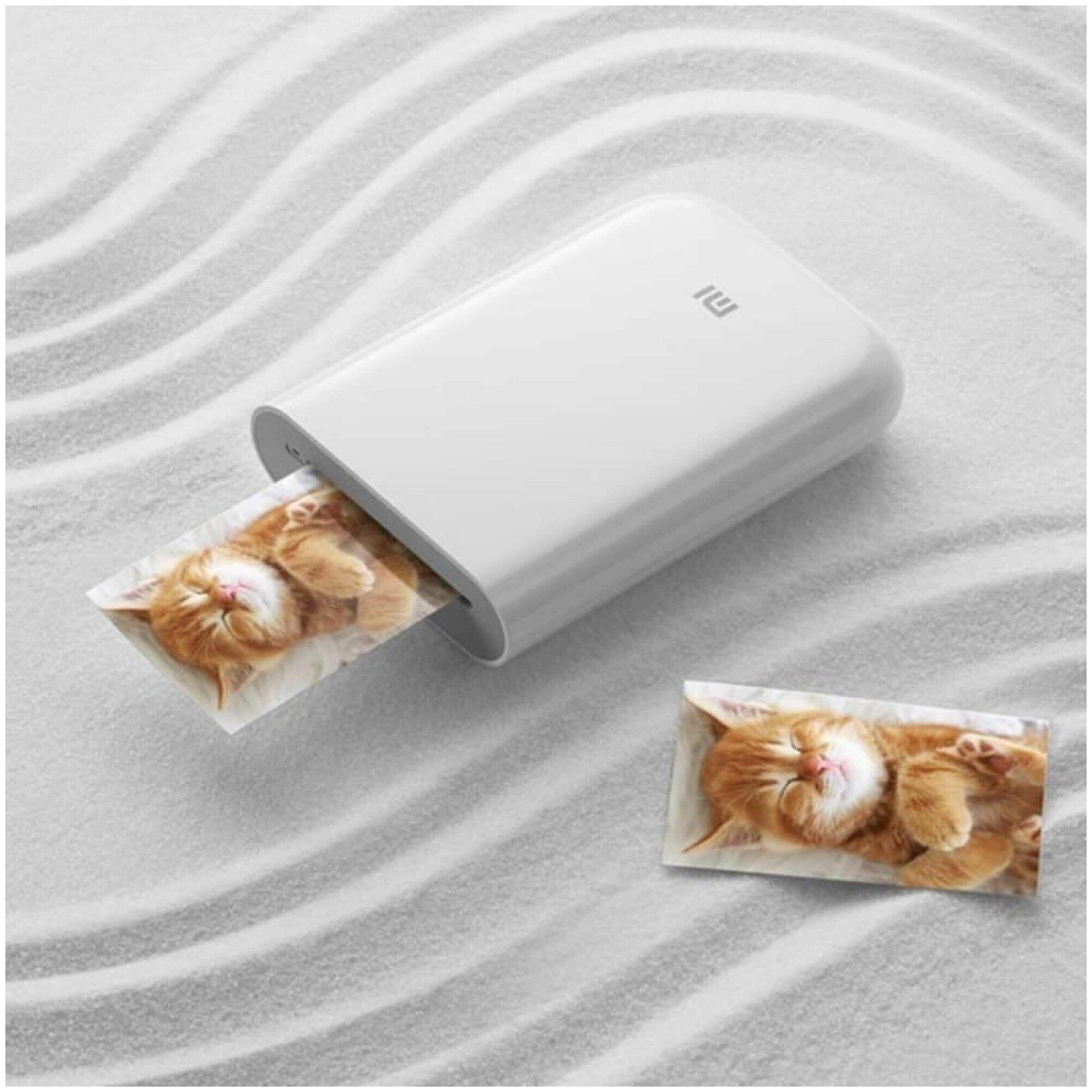 Бумага Xiaomi 50х76мм Mi Portable Photo Printer Paper, 50 л, 60 мм, белый — фото 1