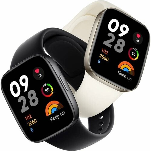 Умные часы Xiaomi Redmi Watch 3 Global черный 9990₽