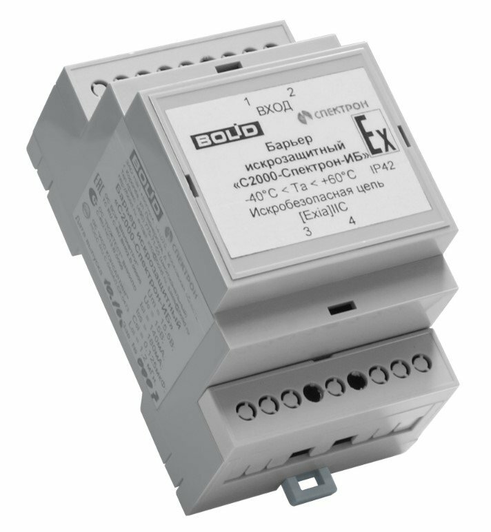 Барьер искрозащитный С2000-Спектрон-ИБ — фото 1