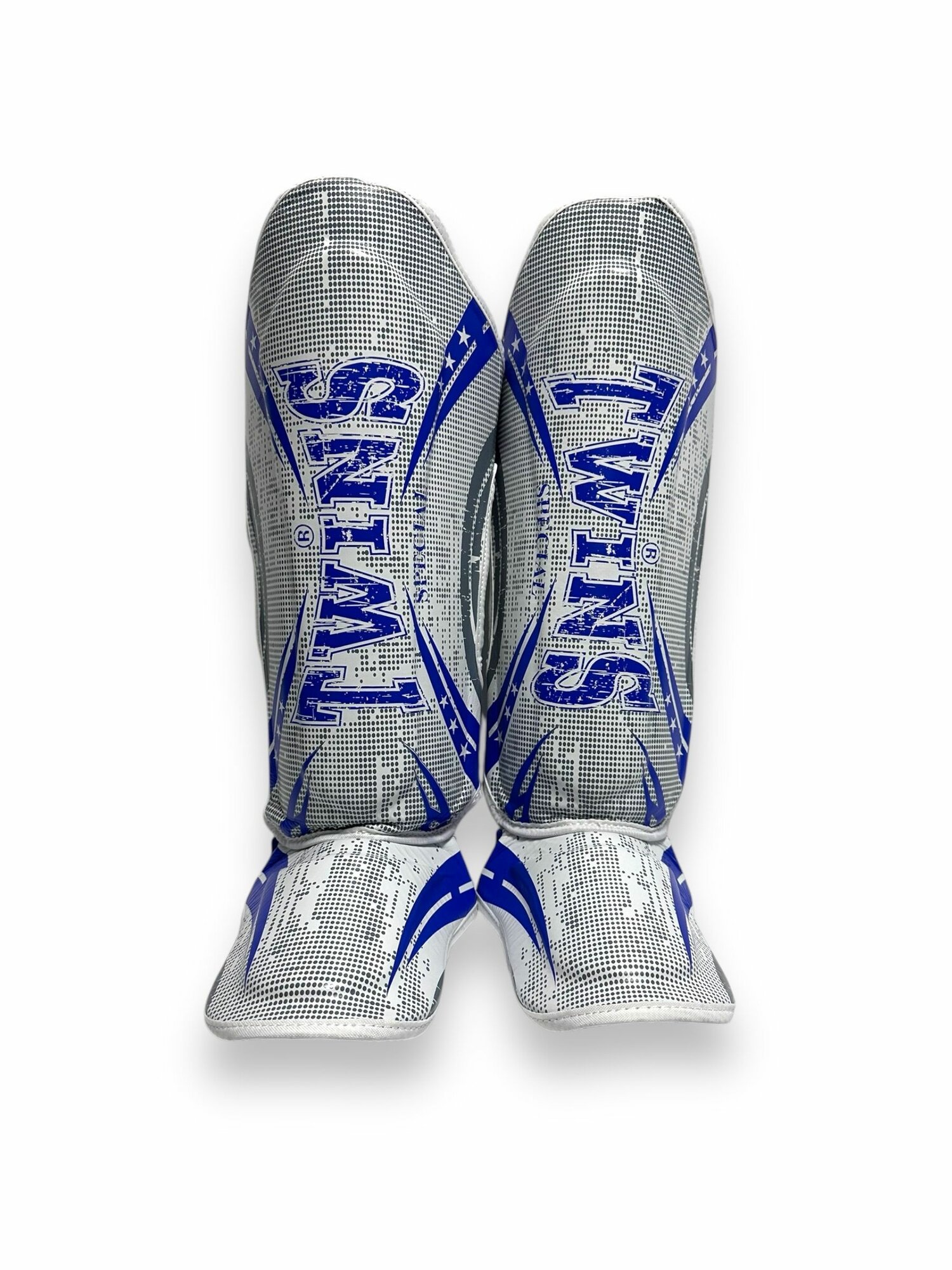 Защита голени Twins Special FSGL10-TW5 бело синие L