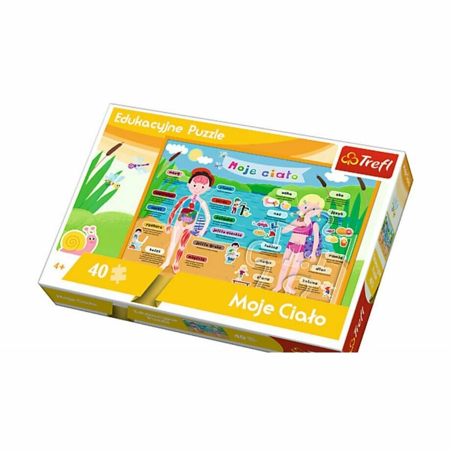 Пазл Trefl "Карта мира" 100 элементов, в коробке (15527)