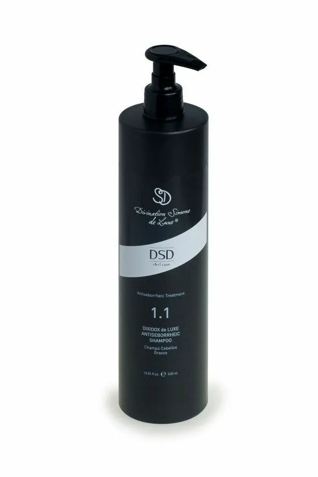 DsD de Luxe - 1.1L Dixidox de Luxe antiseborrheic shampoo Антисеборейный шампунь 500 мл
