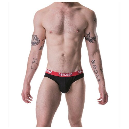 фото Трусы - брифы "oschi - black/red" / barcode berlin / черный / размер s